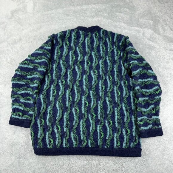 Vintage Coogi Australia Button Up  Alpaca Sweater Women's Size S - Picture 5 of 15